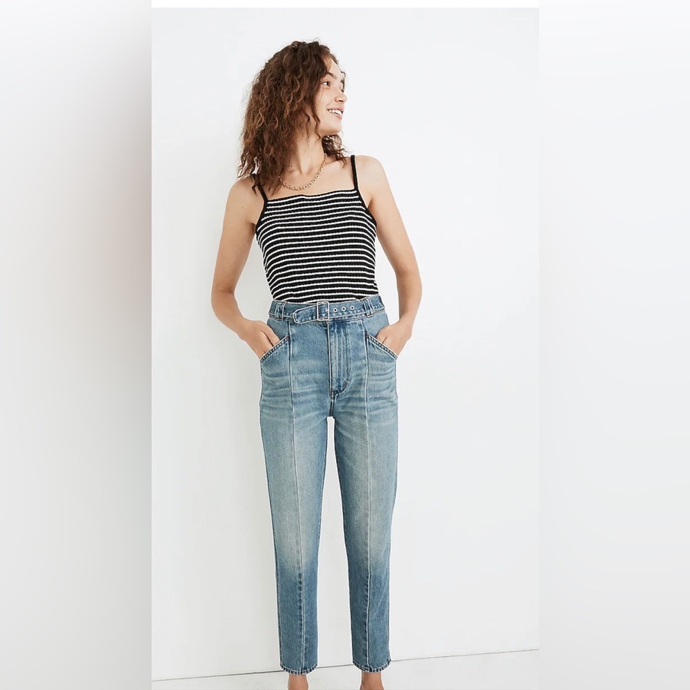Madewell High-Rise Tapered Jeans sz 29
